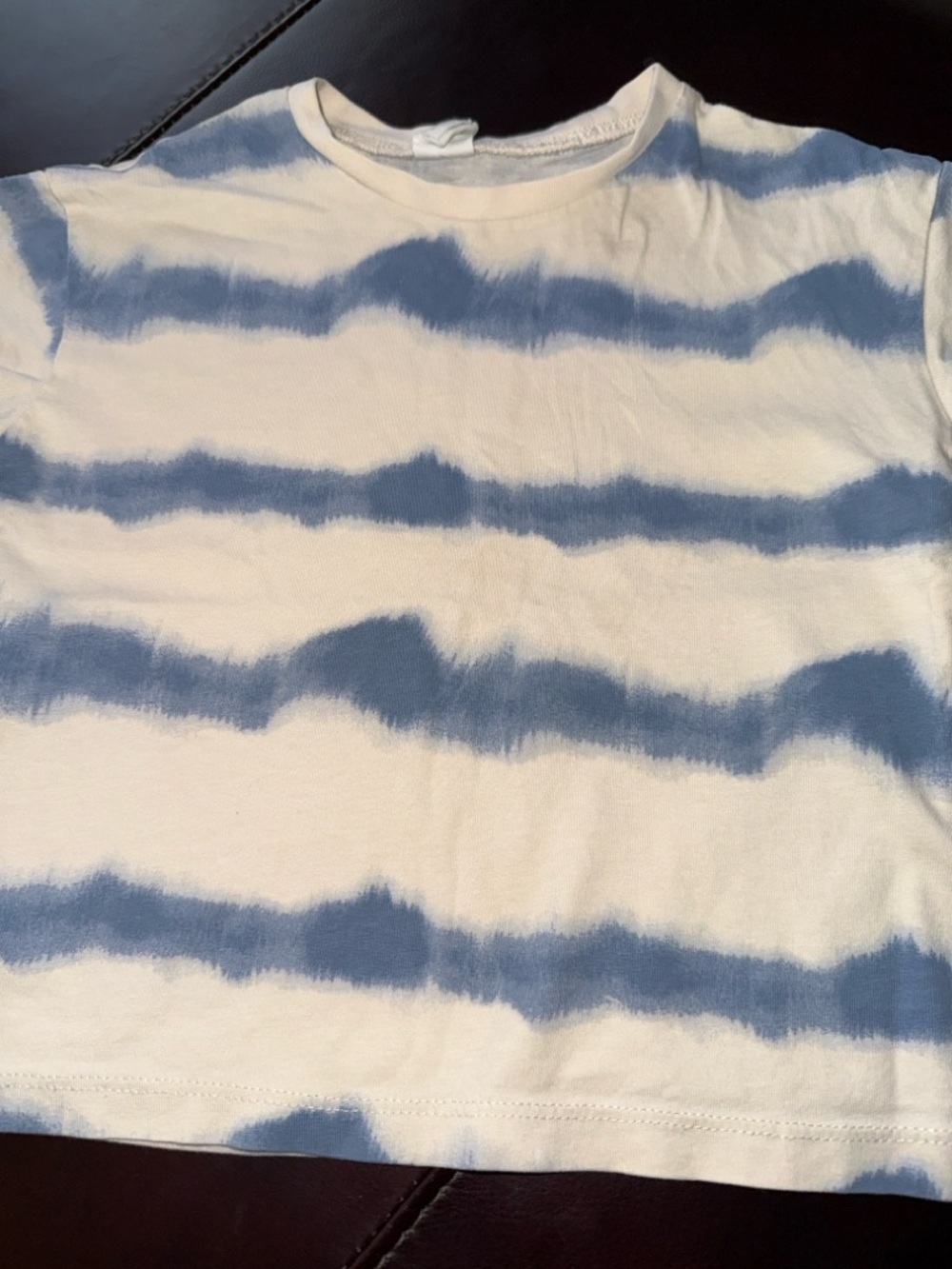 H&M White and Cream Clothing Care Label Tag